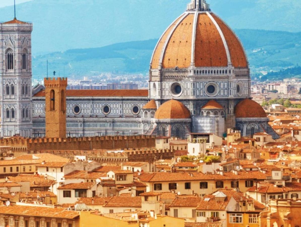 Romantico Attichino Con Terrazzo Vista Duomo !! Florens Exteriör bild