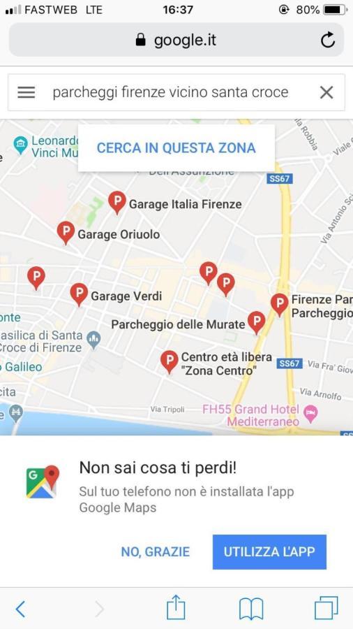 Romantico Attichino Con Terrazzo Vista Duomo !! Florens Exteriör bild